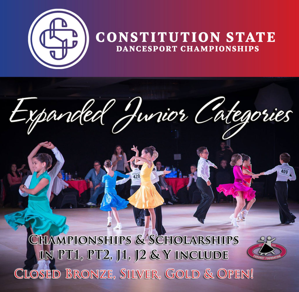 Expanded Junior Categories Constitution State Dancesport Championships